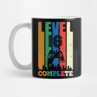 16th Birthday Level 16 Complete Gamer Gift Mug